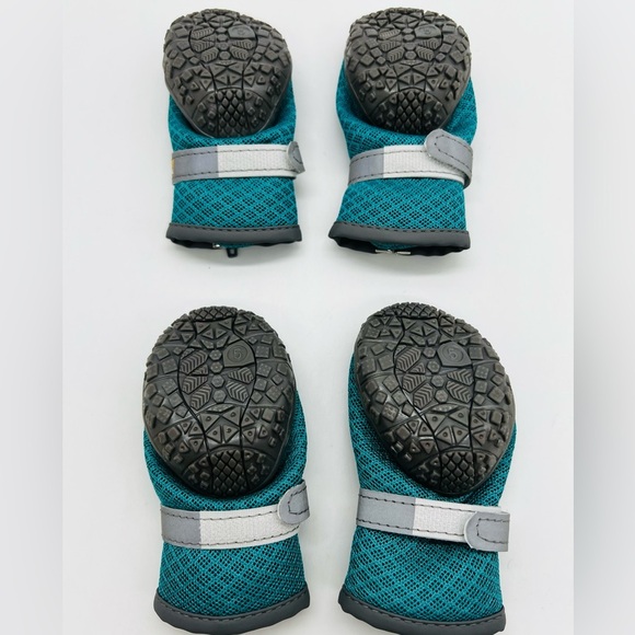HC Pet Teal and Gray Dog Boots Size 5 NWT - Picture 3 of 9